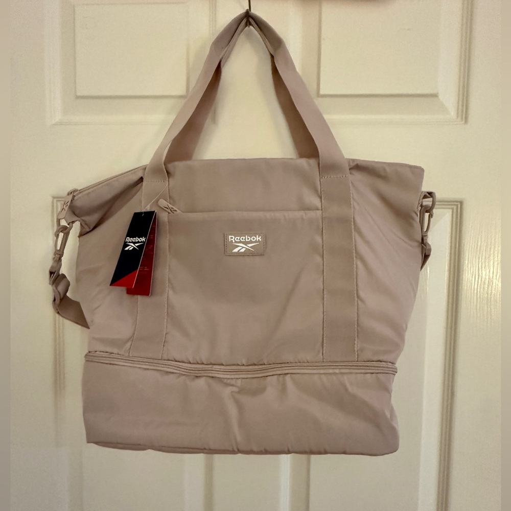 Reebok Women's Beige Tote Bag